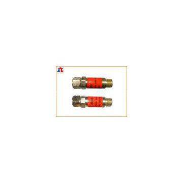 Acetylene / Propane Fuel Gas Flashback Arrestor For Flame Cutting Machine M16 * 1.5