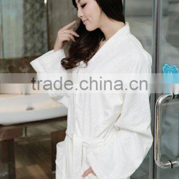 Microfiber Hotel White Bathrobes photo-4