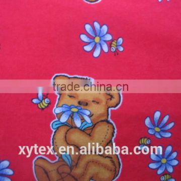 children printed flannel