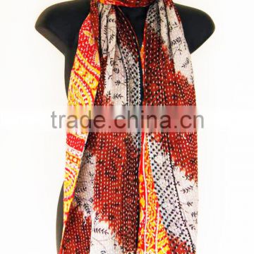 Buy Online Women's Wear Sexy Cotton Kantha Scarve / Stole