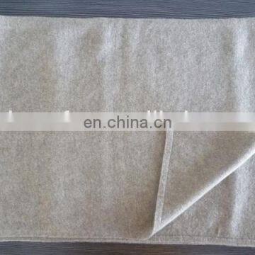 Manufacturer various 12gg plain knit Pure mongolian cashmere scarf