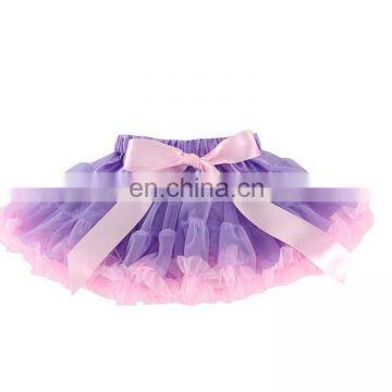 Pink and purple beautiful design wholesale girls tutu dress with cheap price