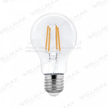 WELLMAX Filament LED Bulb C35/G45/A60