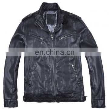 2015 mens handsome last design leather jacket