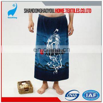 Men Short Terry Bathrobe