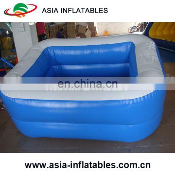 Round Inflatable mini Swimming Pool for kids in the Backyard