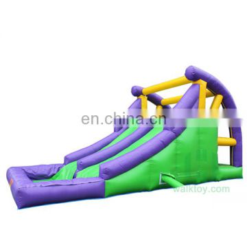 Water slide used double lane outdoor playground