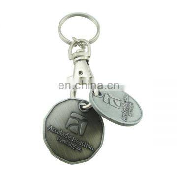 custom metal plate nickel novel trolley token with logo