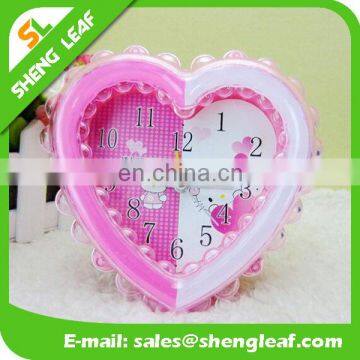 Wholesale Big Hearts the Alarm Clock Creative Alarm Clock Plastic Cartoon Alarm Clock photo-5