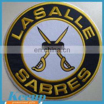 Promotion items Hand embroidery bullion badges