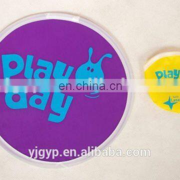 High Quality originality promotional advertising foldable frisbee fans