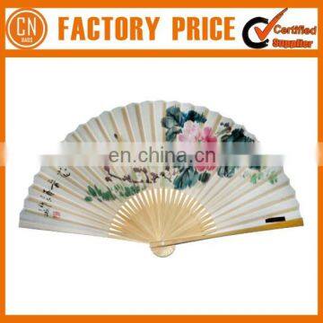 Promotional High Quality Paper Fan Plastic Fan and Wood Fan for Events