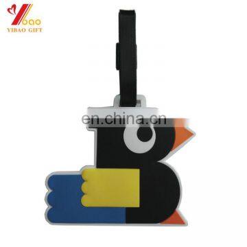 Wholesale cheapest custom design colorful luggage tag with good quality