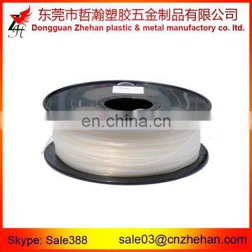 1.75 mm/ 3mm colored Nylon 3D plastic material for 3D printer/ 3D pen