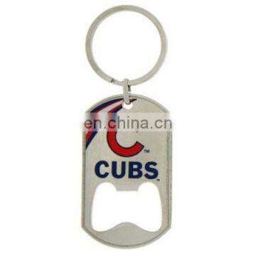 Customized stainless steel dog tag bottle opener