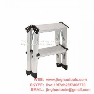 Aluminum Double Sided Ladder 2 Steps photo-3
