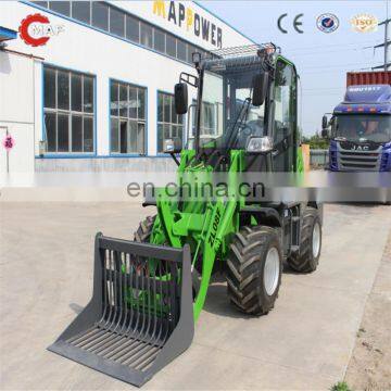 China Weifang 4WD 800KG 0.8 Ton ZL08F CE Mini Loader photo-7