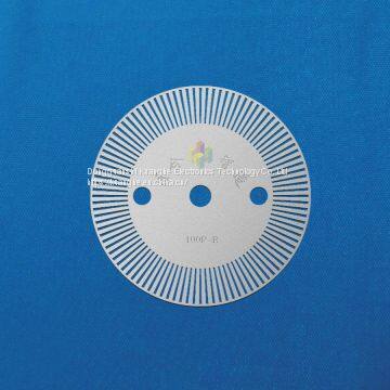 Gray Code, Absolute Code and Other Optical Code Plate Grating, Electronic Handwheel Metal Code Plate Rotating Grating Non-standard Processing SUS304 301 photo-4