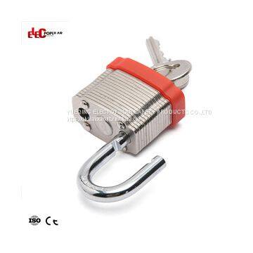 19mm Laminated Steel Shackle Safety Padlocks EP-8561 Metal Body Padlock photo-3