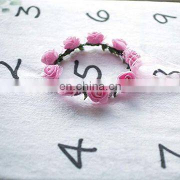 Premium Extra Soft Fleece Custom Digital Printing Soft Baby Monthly Milestone Blanket photo-4