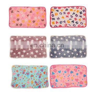 Pet Dog Blanket Warm Fleece Fabric Mat Paw Print for Small and Medium Dogs Blanket photo-3