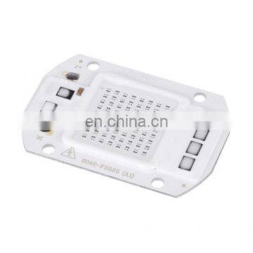 50W LED Floodlight COB Chip Integrated Smart IC Driverless 220V Blue photo-2