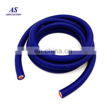 High Quality Car Audio Power Ground Battery Cable 1/0 OFC Wire With Flexible Blue Jacket photo-6