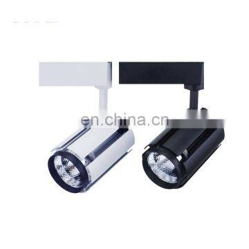 clothing store track spot light 20w warm white led track light for exhibition hall