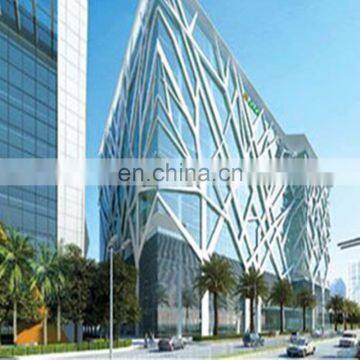 glass curtain wall panels of saint gobain low-e glass on sale