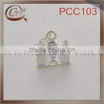 925 sterling european beads hidden camera pendant