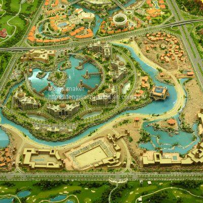 Architectural Model of Dubai Amusement Park, UAE, Smart City Model photo-4