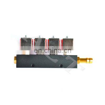 act LPG CNG 0.5~2.5 Bar working pressure lpg cng injector rail