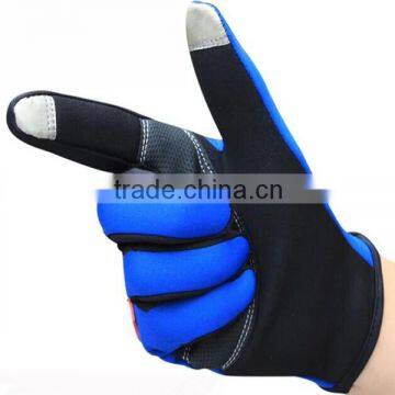 Fashion multifunctional fleece smart touch gloves for bike