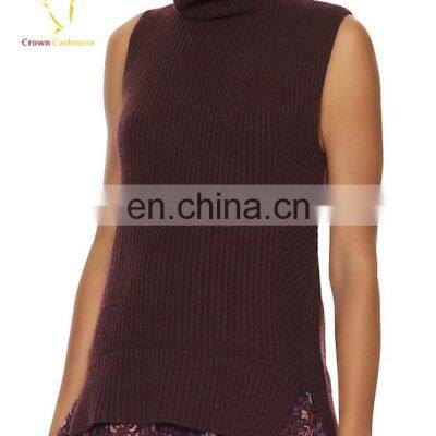 Customisable Womens Sweater Dress Wool Vest Merinos photo-4