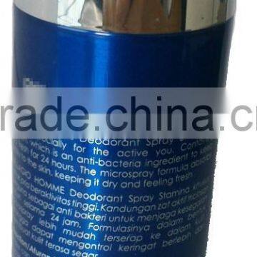 perfumed deodorant spray, hot sale perfume spray hot ice spray