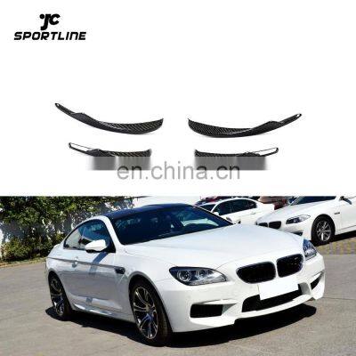 Carbon Fiber M6 Front Canards for BMW F06 F12 F13 M6 Gran Coupe 2013-2016