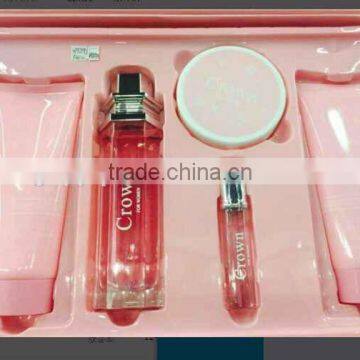 Nice perfume gift set with body lotion