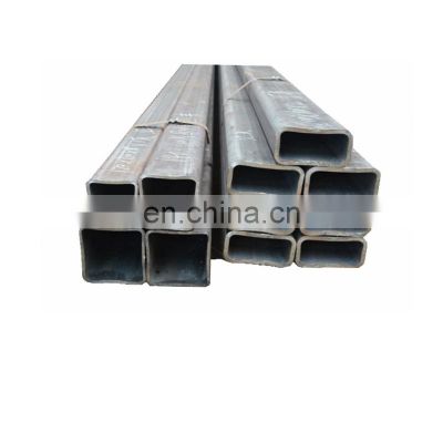 100x50 Rectangular Steel Pipe 50x50mm Black Rectangular Iron Tube