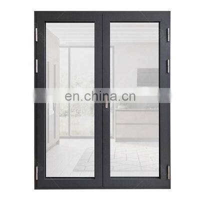 Aluminium casement door / swing / main doors for house gate aluminum material for building