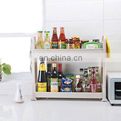 Exported Good Cheap Wheel Style Slide Out Removable Corner 2 Tier Bathroom Shelf Plastic Slim Storage Organizer Kitchen Racks