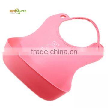 Wholesale durable silicone waterproof baby drool bibs with newest design