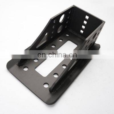 Reinforced Tailgate Hinge+reinforced Spare Tire Rack for Jeep Wrangler JK Car Bumper Auto Parts 4x4