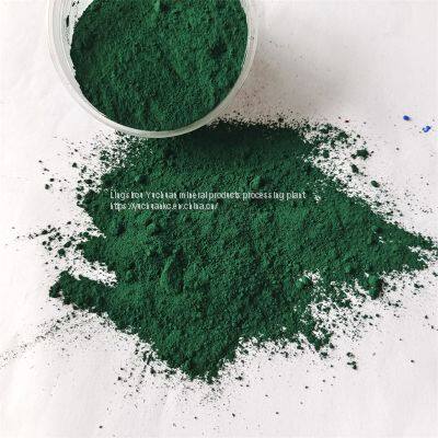 High purity synthetic iron oxide pigments for concrete and coatings