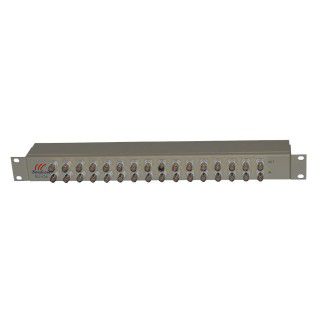 75 ohm coax to 120 ohm RJ45 G703 16 E1 Balun panel