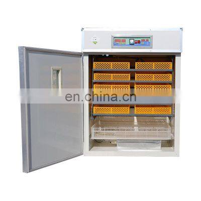 electric fully automatic hhd industrial large poultry 1000 capacity quail chicken egg hatching machine egg incubator for sale