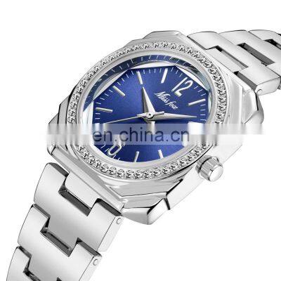 MissFox 2734 Elegant Women's Watches Luxury Brand Square 18K Gold Rose Gold Watch Women photo-2