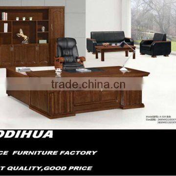 Foshan factory high quality wooden office desk/luxury wooden office desk A-324