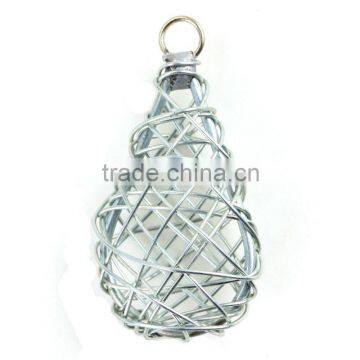 Latest 1 ring Iron mesh charms Jewelry findings Iron pendants