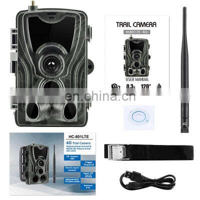 IP 65 Weatherproof 0.3s Trig Ger Wildlife Night Vision Digital 4G Trial Lte Camera Hunting photo-4