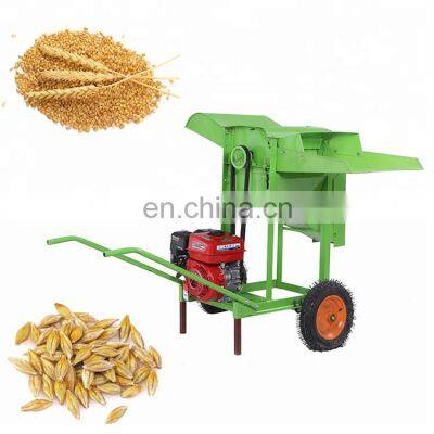 Home-used Small Manual Portable Rice/bean/wheat Thresher/mini Rice Thresher photo-3